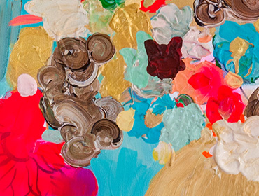Flowers | 60 cm x 60 cm | 2014 | Alona Harpaz