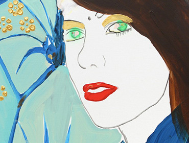 Self Blue | 100 cm x 100 cm | 2008